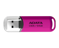 ADATA 64GB C906 różowy USB 2.0 - 1202706 - zdjęcie 3